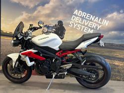 2014 Triumph Street Triple R ABS Street Triple White