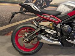 2025 Triumph Street Triple 765 RX Street Triple Silver