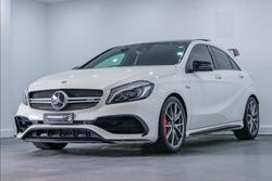 2016 Mercedes-Benz A-Class A45 AMG W176 Four Wheel Drive Cirrus White