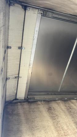 2015 Krueger 24P Straight Insulated Curtain Sider White