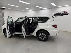 2020 Nissan Patrol Ti Y62 Series 5 MY20 4X4 Dual Range Moonstone White