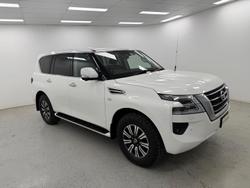2020 Nissan Patrol Ti Y62 Series 5 MY20 4X4 Dual Range Moonstone White