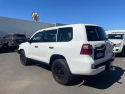 2012 Toyota Landcruiser GX VDJ200R MY10 4X4 Constant Powder White