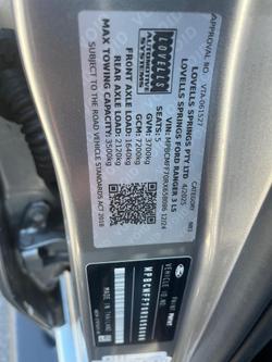 2025 Ford Ranger XLT MY25.25 4X4 Dual Range Aluminium