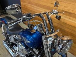 2005 Harley-davidson FLSTFI FAT BOY Blue