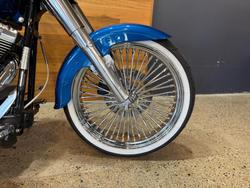 2005 Harley-davidson FLSTFI FAT BOY Blue