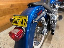 2005 Harley-davidson FLSTFI FAT BOY Blue