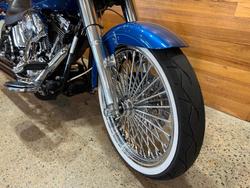 2005 Harley-davidson FLSTFI FAT BOY Blue