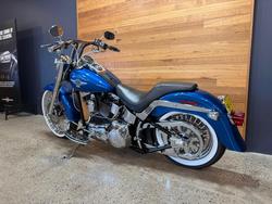 2005 Harley-davidson FLSTFI FAT BOY Blue