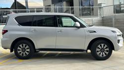 2025 Nissan Patrol Ti Y62 MY25 4X4 Dual Range Brilliant Silver