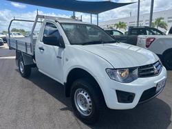 2014 Mitsubishi Triton GL MN MY15 4x2 White