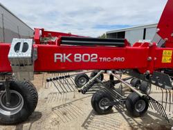 2026 MF 802 8Mtr Two Rotor Centre Swath Hay Rake