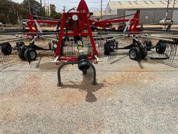 2026 MF 802 8Mtr Two Rotor Centre Swath Hay Rake