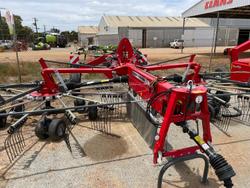 2026 MF 802 8Mtr Two Rotor Centre Swath Hay Rake