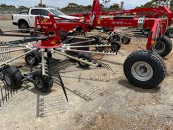 2026 MF 802 8Mtr Two Rotor Centre Swath Hay Rake