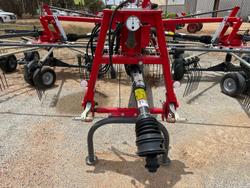 2026 MF 802 8Mtr Two Rotor Centre Swath Hay Rake