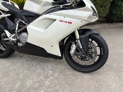 2008 DUCATI 848 White