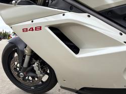 2008 DUCATI 848 White