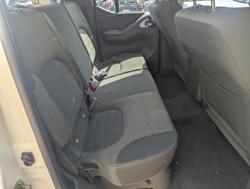 2013 Nissan Navara ST-X 550 D40 Series 5 4X4 Dual Range White