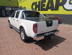 2013 Nissan Navara ST-X 550 D40 Series 5 4X4 Dual Range White