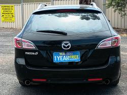 2008 Mazda 6 Classic GH Series 1 Brilliant Black