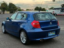 2007 BMW 1 Series 118i E87 Le Mans Blue