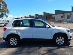 2013 Volkswagen Tiguan 132TSI Pacific 5N MY14 Four Wheel Drive Candy White