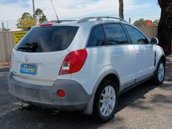 2013 Holden Captiva 5 CG Series II MY12 Pearl White