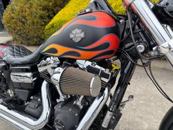 2014 HARLEY-DAVIDSON FXDWG WIDE GLIDE Black