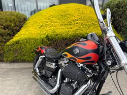 2014 HARLEY-DAVIDSON FXDWG WIDE GLIDE Black