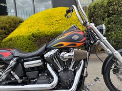 2014 HARLEY-DAVIDSON FXDWG WIDE GLIDE Black