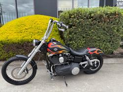 2014 HARLEY-DAVIDSON FXDWG WIDE GLIDE Black