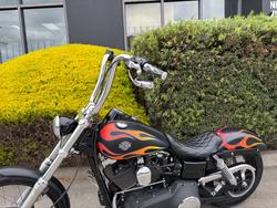 2014 HARLEY-DAVIDSON FXDWG WIDE GLIDE Black