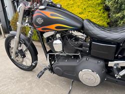 2014 HARLEY-DAVIDSON FXDWG WIDE GLIDE Black