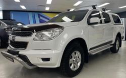 2013 Holden Colorado LT RG MY13 4X4 Dual Range Summit White