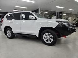 2023 Toyota Landcruiser Prado GXL GDJ150R 4X4 Dual Range Glacier White