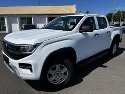 2025 Volkswagen Amarok TDI405 Core NF MY25 4X4 Dual Range Clear White