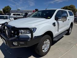 2017 Ford Ranger XLT PX MkII 4X4 Dual Range Frozen White