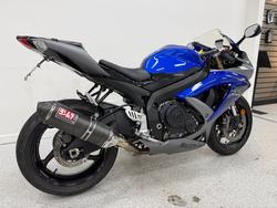 2010 Suzuki GSX-R600 Blue