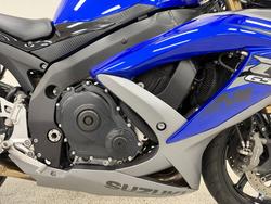 2010 Suzuki GSX-R600 Blue