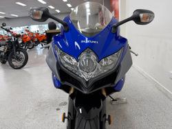 2010 Suzuki GSX-R600 Blue
