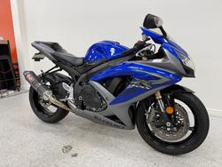 2010 Suzuki GSX-R600 Blue