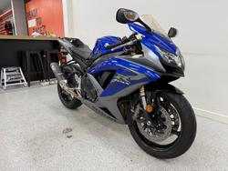 2010 Suzuki GSX-R600 Blue