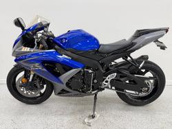 2010 Suzuki GSX-R600 Blue