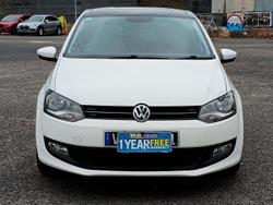 2012 Volkswagen Polo 77TSI Comfortline 6R MY12.5 Candy White