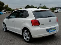 2012 Volkswagen Polo 77TSI Comfortline 6R MY12.5 Candy White
