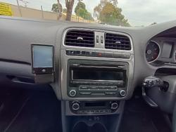 2012 Volkswagen Polo 77TSI Comfortline 6R MY12.5 Candy White