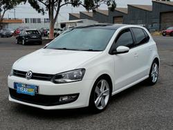 2012 Volkswagen Polo 77TSI Comfortline 6R MY12.5 Candy White
