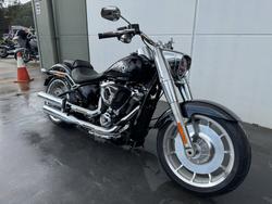 2025 Harley-davidson FLFB FAT BOY (117) Vivid Black