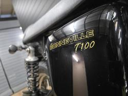 2010 TRIUMPH BONNEVILLE T100 White